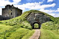 Dunnattor Castle Ruins 15th Century Scottish Highlands 2018
