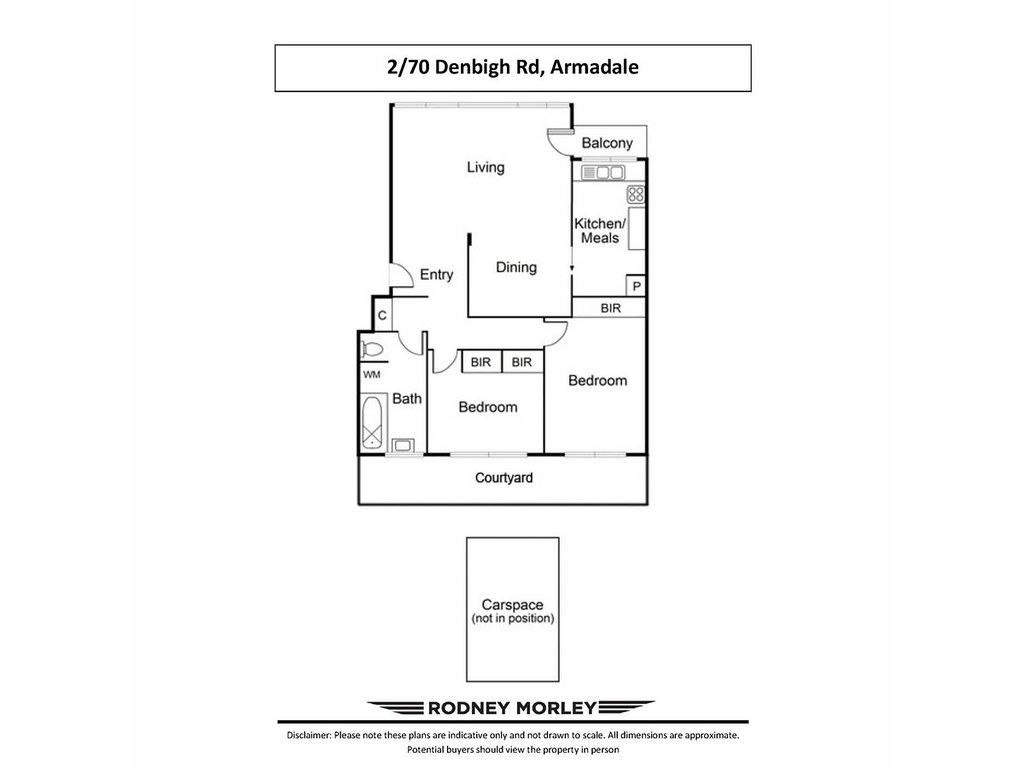 9/70 Denbigh Road, Armadale VIC 3143 floorplan