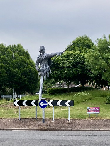 “Our Aethel”, Tamworth’s new statue of Æthelflæd, Lady of Mercia