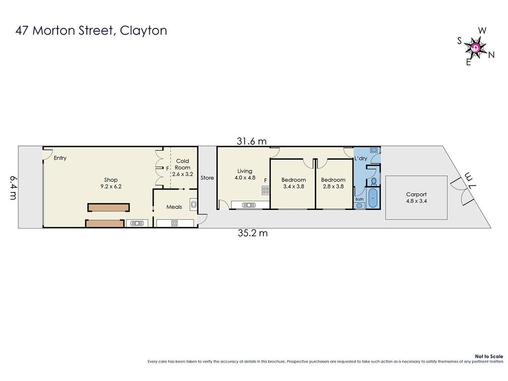 47 Morton Street, Clayton VIC 3168 floorplan