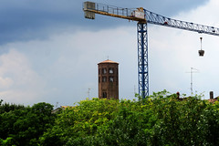 Bell tower vs tower crane