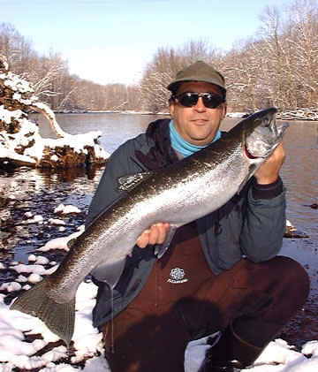 Salmon River Guide steelhead and salmon fishing Pulaski NY.