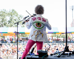 Sweet Crude at the New Orleans Jazz and Heritage Festival on Sunday, April 29, 2018