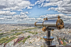116/365: Sacré Coeur from la Tour Eiffel