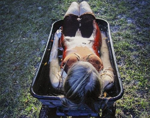 Honorable Mention "Girl In The Wheelbarrow" by Katelyn Lee