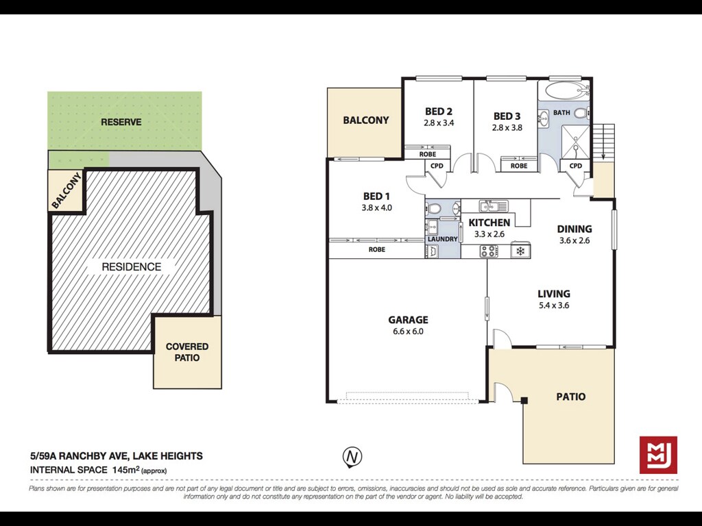 5/59A Ranchby Ave, Lake Heights NSW 2502 floorplan
