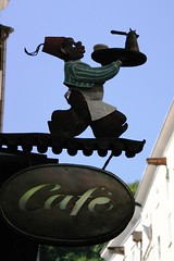 Cafe Sign, Getreidegasse