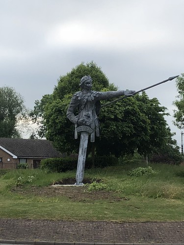“Our Aethel, Tamworth’s new statue of Æthelflæd, Lady of the Mercians.